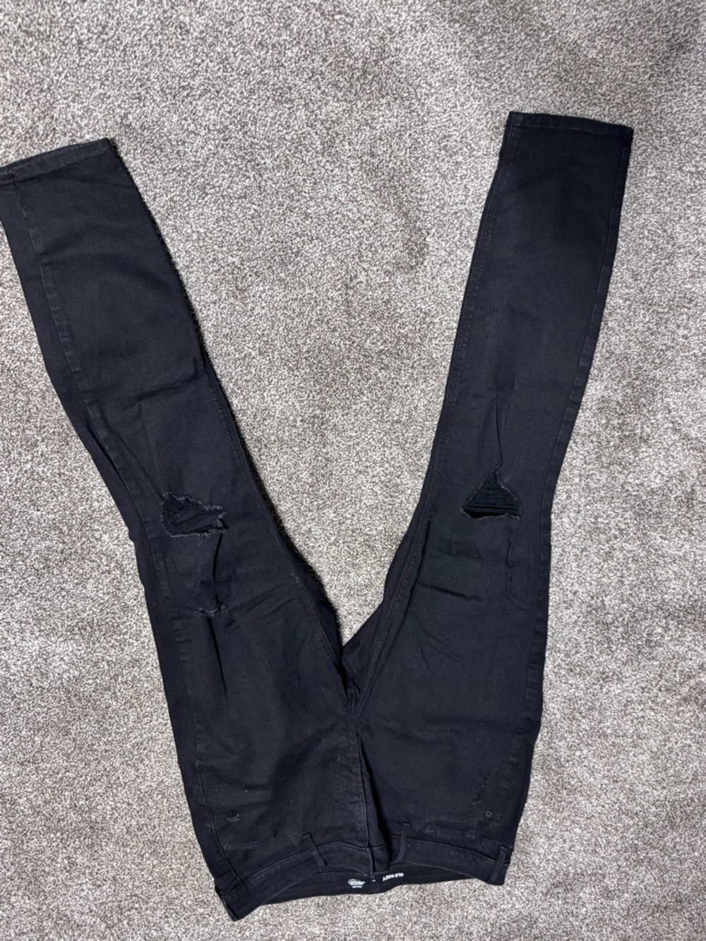 Old Navy Black Rockstar Super Skinny Jeans